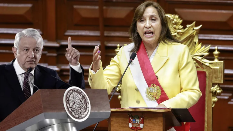 AMLO acusó a EEUU de avalar una “maniobra truculenta” ante la crisis política en Perú