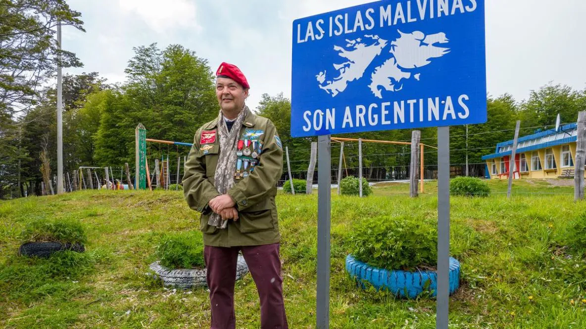 Un ex combatiente con domicilio en las Islas Malvinas votó en Ushuaia