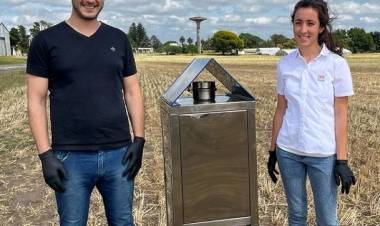 Desarrollan un equipo para medir agroquímicos en el aire en el INTA Paraná