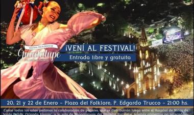 AUSPICIAN LAS SIGUIENTES FIRMAS LA TRANSMISIÓN EN DIRECTO DEL FESTIVAL DE GUADALUPE ESTE SÁBADO 21 DE ENERO DE 2023