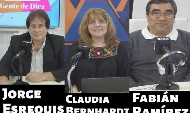 Hoy Comienza por nuestra pantalla "GENTE DE DIEZ" desde Reconquista, (Stafe)