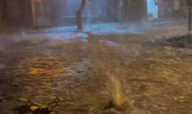 Temporal en Villa Mercedes, San Luis.