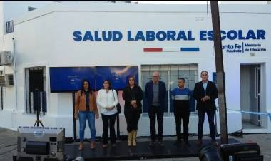 Abren una sede de Salud Laboral Escolar en la ciudad de Santa Fe