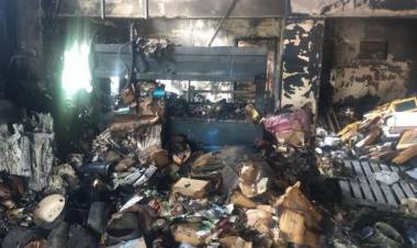 La familia de Spahn aporta datos a la policía para identificar a los ladrones que incendiaron el depósito