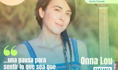 HOY A LAS 17HS EN LAS TARDES CON OMAR DESDE CANADÁ ONNA LOU