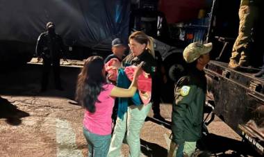 Más de 230 migrantes fueron encontrados hacinados en el acoplado de un camión