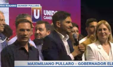 Es oficial: Maximiliano Pullaro es el gobernador electo de Santa Fe