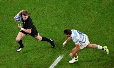 Los Pumas cayeron ante la potencia y defensa de los All Blacks en semifinales