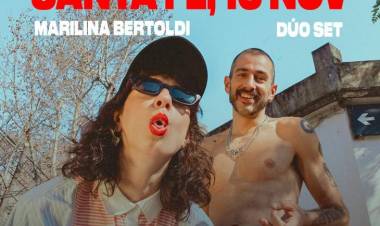 Marilina Bertoldi vuelve a Tribus con su formato dúo set