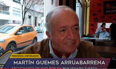 Martín Miguel de Güemes  Arruabarrena en Magazinero. 