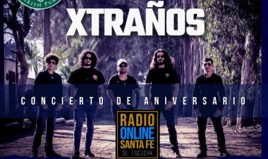 "XTRAÑOS", LA BANDA PERUANA EN CONCIERTO POR ANIVERSARIO