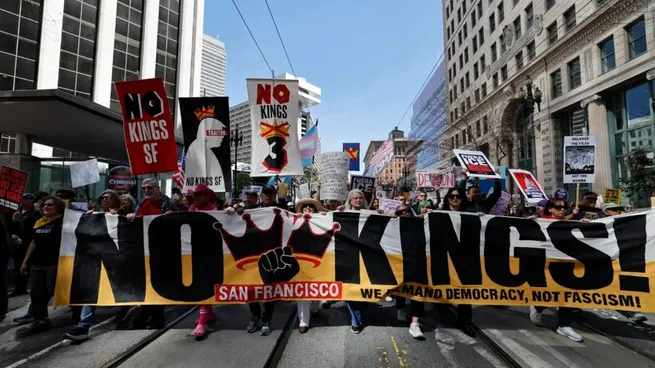 "No Kings": El grito de millones que sacude el segundo mandato de Trump.