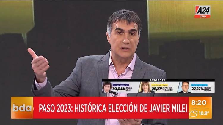 Dura crítica del conductor de BDA, Antonio Laje "¿Que lectura de lo que pasó no entienden?"