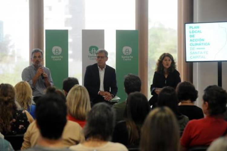 Jatón presentó el Plan local de acción climática