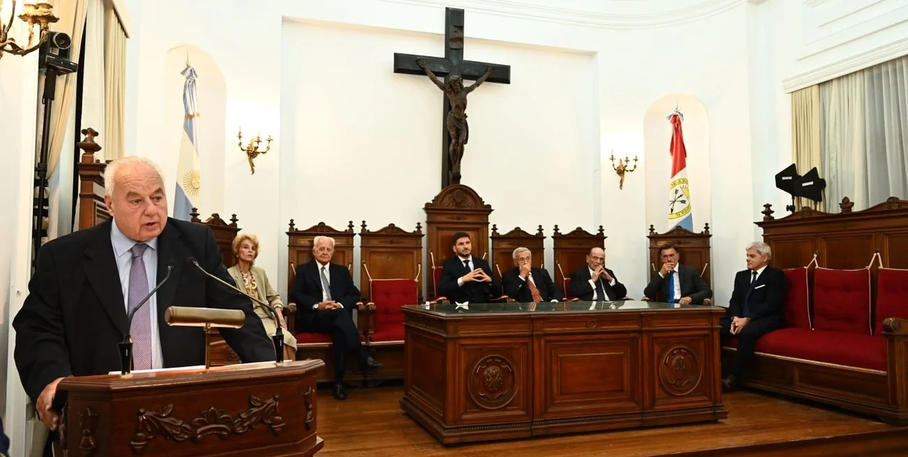 Apertura del año judicial en Santa Fe: Gutiérrez destacó la "colaboración" entre poderes "sin invadir" a los otros