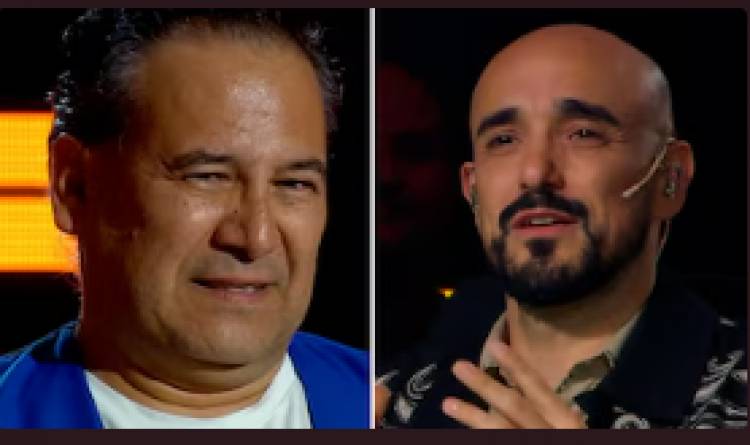 La emoción de Abel Pintos por encontrarse en Es mi sueño con un amigo de Bahía Blanca: “Me alegra que estés acá”