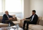 El gobernador Pullaro se reunió con el ministro de Infraestructura de Nación
