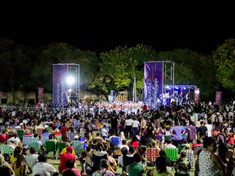 Reconquista vivió una gran fiesta en el lanzamiento oficial del Carnaval