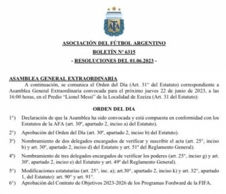 Atentos Unión y Colón. La AFA podría eliminar un descenso de la Liga Profesional.