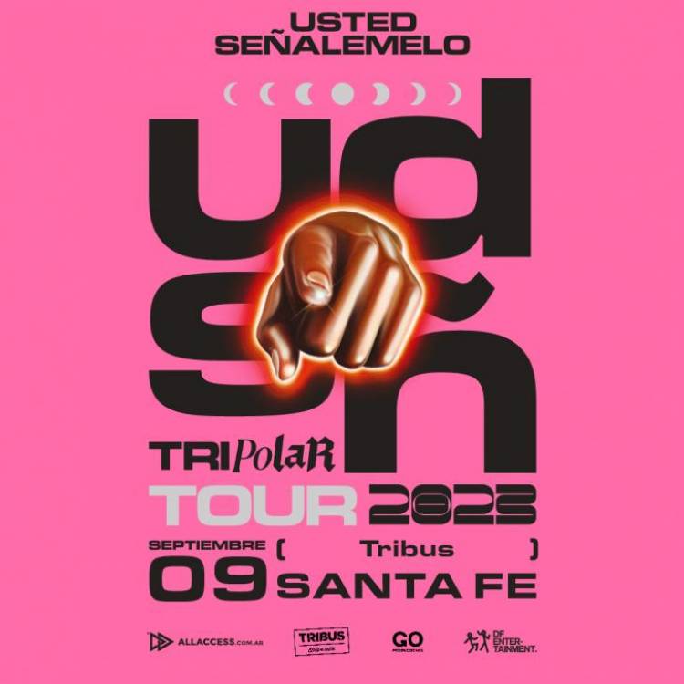 Usted Señalemelo llega a Santa Fe para presentar "Tripolar", su tercer disco